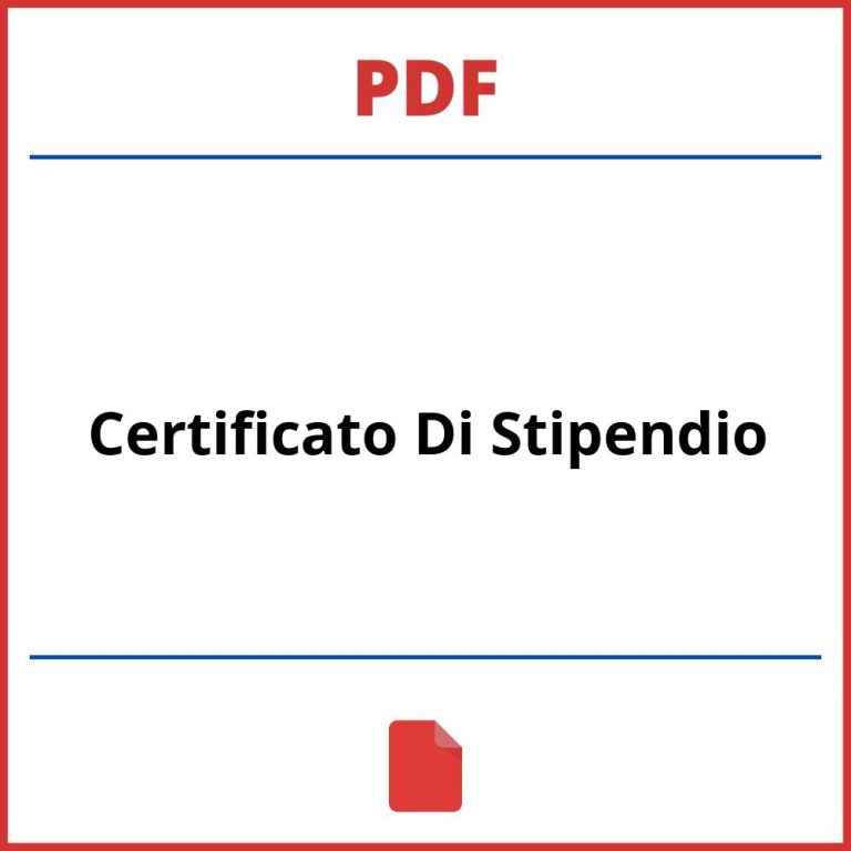 Certificato Di Conformità Auto Pdf